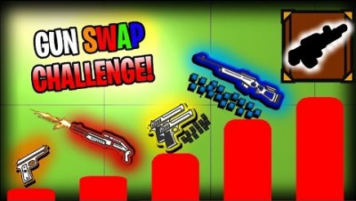 GUN SWAP CHALLENGE!! Surviv.io Battle Royale Highlights & Stream Best Moments!