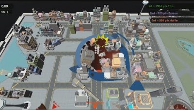 Poki Games - Hole io City Map 