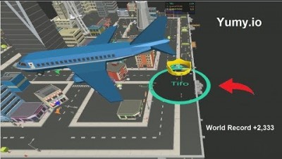 Hole.io [Yumy.io] World Record +2,333