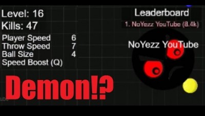 How I became a DEMON. Super High Score 10 K+ Dodgeballs.io