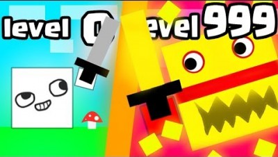 HOW STRONG IS THE HIGHEST LEVEL WEAPON UPGRADE? (9999+ DAMAGE EVOLUTION)l Cubee.io New .IO games