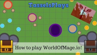 How to Play WorldofMage.io *NEW IO GAME*