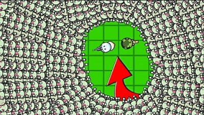 HUGE ZOMBIE HORDE IN ZOMBSROYALE.IO!