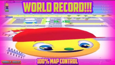 HUNGER.IO [WORLD RECORD PACMAN] SOUL.IO 2 | 100.00% MAP CONTROL - NEW IO GAME +900 HIGH SCORE!!!