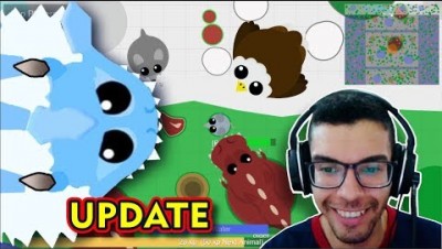 ICE MONSTER (O MONSTRO MARINHO UPDATE) - Mope.io Gameplay