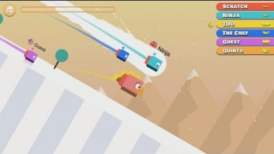 Ice Racing.io All Stages - New io Game