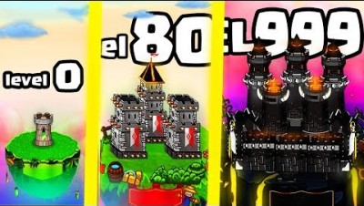 IS THIS THE HIGHEST LEVEL STRONGEST CASTLE EVOLUTION? (9999+ EMPIRE UPGRADE LEVEL) l Castlewars.io