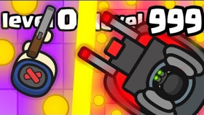 IS THIS THE MOST EXPENSIVE STRONGEST TANK EVOLUTION? (999+ HIGHEST LEVEL) l Gunzer.io New .IO Games