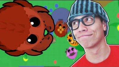 JOGANDO COM O KING CRAB - Mope.io