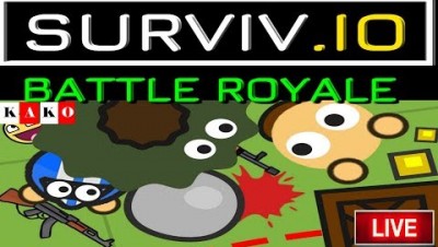 Jogando SURVIV.IO com inscritos - SQUAD de SURVIV.IO com inscritos