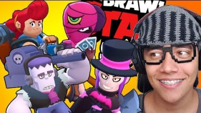 JOGUEI COM VÁRIOS BRAWLERS - Brawl Stars ( Ep. 20 )