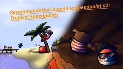 Kugeln.io Speedpaint Recommendations #2: Tropical Speedpaints (Volcano & Island/Beach)