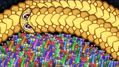 LEGENDARY KING vs SMALL SNAKES in NEW .iO GAME *Better Than Slither.io?* LITTLEBIGSNAKE.IO GAMEPLAY