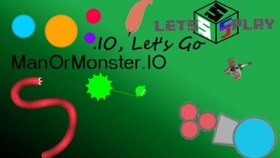 Lets Play .IO Episode 21- ManOrMonster.IO