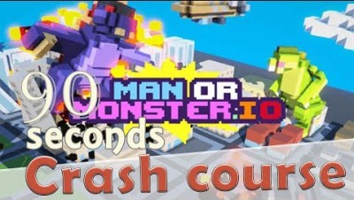 ✔ ManOrMonster.io in 90 seconds! (Tip & Tricks included)| #Random.io Crash Course 26| ManOrMonsterio