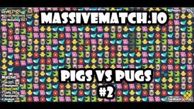 MassiveMatch.io Walkthrough - Pigs vs. Pugs 2