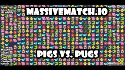MassiveMatch.io Walkthrough - Pigs Vs. Pugs