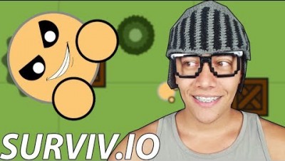 MITANDO NA PARTIDA SOLO E DUO - Surviv.io