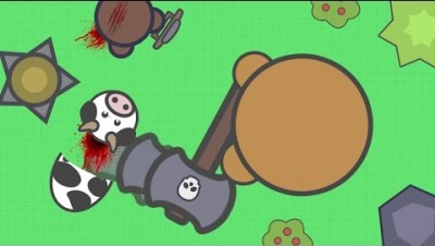 Moomoo.io - AM I THE ONLY PRO HERE?! (New Battle Axe Class Moomoo.io Update Trolling)