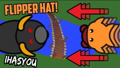 MOOMOO.IO BEST RIVER HAT!! / LATEST NEW FLIPPER HAT UPDATE and REVIEW!! Moomoo.io - iHASYOU
