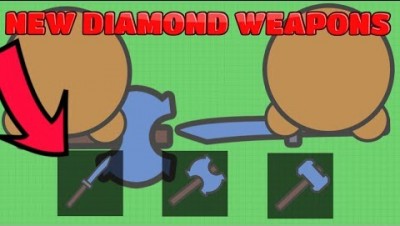 MOOMOO.IO HOW TO GET ALL NEW DIAMOND WEAPONS AND TOOLS?! (Moomoo.io New Update)