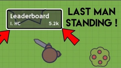 MOOMOO.IO - LAST MAN STANDING  // FIRST EVER LAST MAN STANDING IN MOOMOO.IO ???