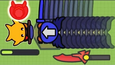 Moomoo.io - Low Health Trolling: Baiting Players With Low Health & Shield