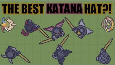 MooMoo.io The Best Katana Hat?! / How To Get Secret Hats?! / Epic Moments (MooMoo.io)