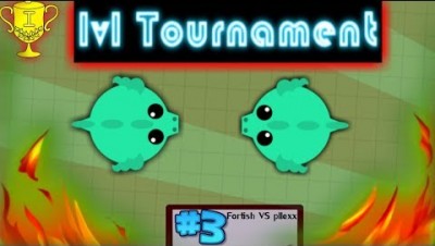 ► Mope.io 1v1 Tournament #3  Fortish vs Pllexx  From the right ocean to left ocean ≋