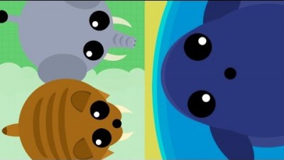 MOPE.IO 3 NEW ANIMAL ABILITES! Elephant, Sabertooth Tiger & Blue Whale! (Mope.io New Best Update)