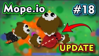 Mope.io - A ÁGUIA TROLL - EAGLE UPDATE - Gameplay #18