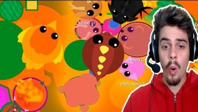 Mope.io - À PROVA DE LAVA // O CHÃO É LAVA ‹ AbooT ›