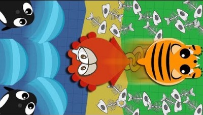 Mope.io BEST KRAKEN TROLL // FUNNIEST KILL ON KRAKEN WITH THE TIGER (Mope.io Epic Moments)