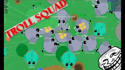 Mope.io // BIGGEST ELEPHANTS ARMY // Mope.io bests moments