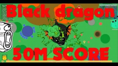 Mope.io // Black Dragon UPDATE // 50 Millions SCORE // 4K