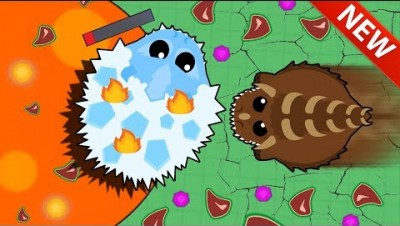 MOPE.IO DINO MONSTER LAVA TROLLING! NEW ABILITY UPDATE / FLYING ANIMALS ACROSS MAP (Mopeio Gameplay)