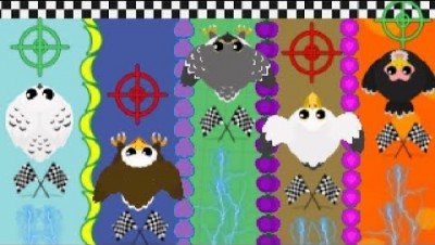 MOPE.IO FALCON vs. SNOW OWL RACE! *Which Bird is the FASTEST?* New Update Minigame (Mopeio Gameplay)