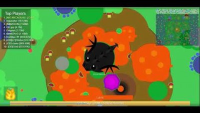 MOPE.IO LIDERANDO COM O BLACK DRAGON ANTIGO.