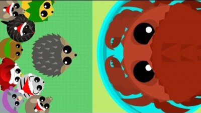 MOPE.IO NEW KING CRAB AND HEDGEHOG! All New Mope.io Christmas Skins (Mope.io New Update)