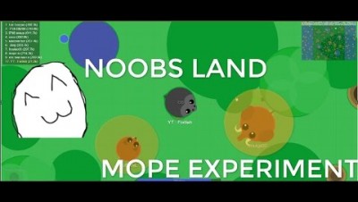 Mope.io // Pros VS Noobs  // Mope experiments#1 // 4K