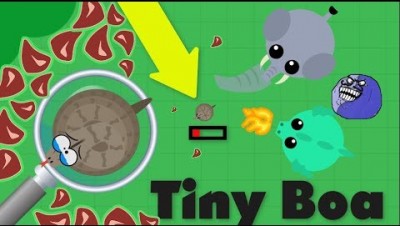 Mope.io // TINY BOA ESCAPING SAVAGES // Mope.io Best Moments