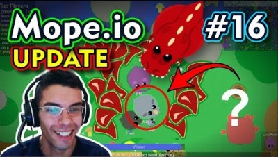 Mope.io - VIREI O T-REX - Gameplay #16