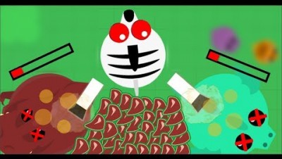 Mope.io // ZEBRA KICK TROLLING // KILLING OTHER PLAYERS with Zebra