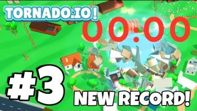 NEW 100% *SOLO* Tornado Challenge! HIGH SCORE! | TORNADO.IO! | Tornado.io Gameplay Part 3