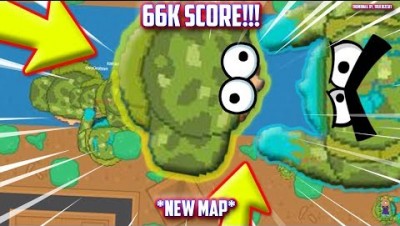 NEW BRAAINS.IO MAP!: EPIC OP SPOT TO HIDE MAKES YOU UNTOUCHABLE BY ZOMBIES! [66K SCORE] WORLD RECORD