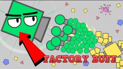 NEW FACTORY TANK BUFF! BEST NEW DIEP.IO UPDATE TANK! MASTER TANK = FACTORY (Diep.io Update)