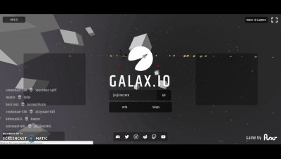 NEW GALAXY GAME??!! Galax io Gameplay!