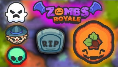 NEW HALLOWEEN UPDATE!! Mystery Mode on Zombsroyale.io & Giant Pumpkin! (Battle Royale New Gamemode)