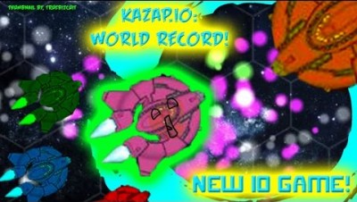 NEW IO GAME - KAZAP.IO [WORLD RECORD!] HUGE FLEET VS. SMALL CUTE FLEETS | FUNNY MOMENTS