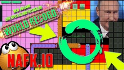 NEW .IO GAME: NAFK.IO (WORLD HIGHEST SCORE: 29,000k) Splix.io Clone